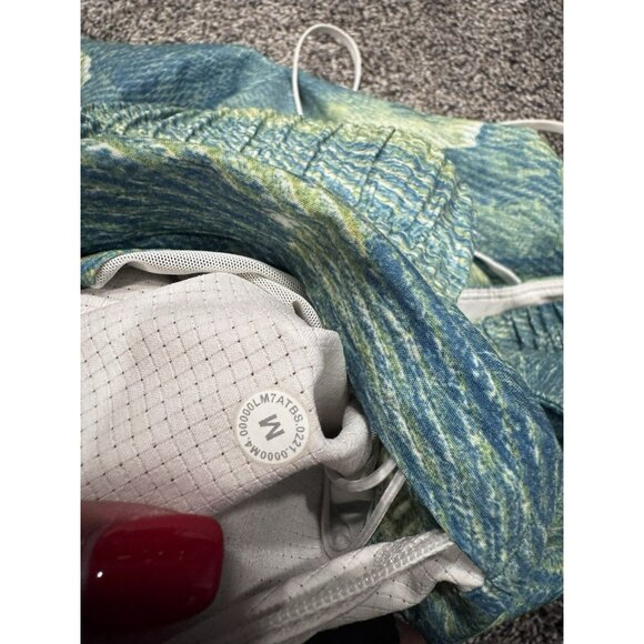 LULULEMON CHANNEL CROSS SHORT 7" Pixel Shift Hawaiian Blue Medium - Picture 5 of 8